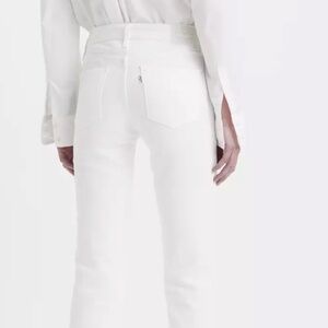 White Levi Denim Jeans